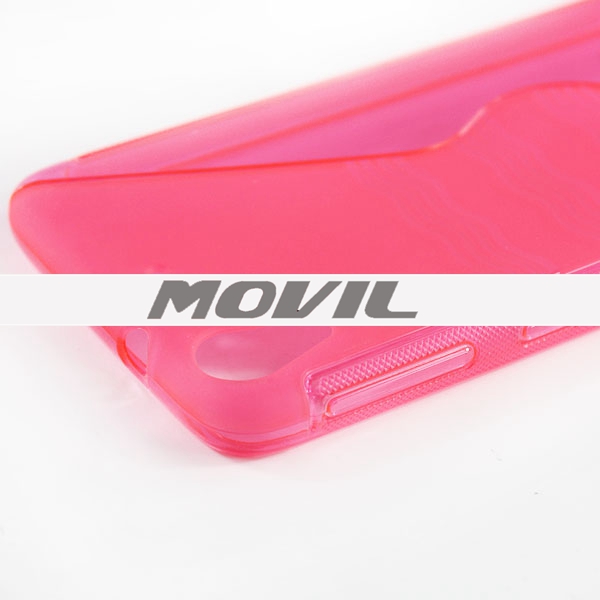 NP-2040 Transparente tpu funda para HTC Desire 626-3